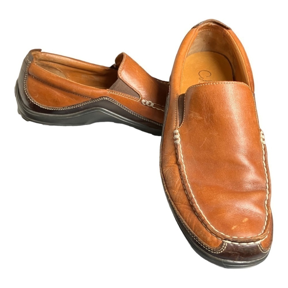Cole Haan Tucker C03559 Brown Leather Venetian Loafers 10 - Picture 10 of 10